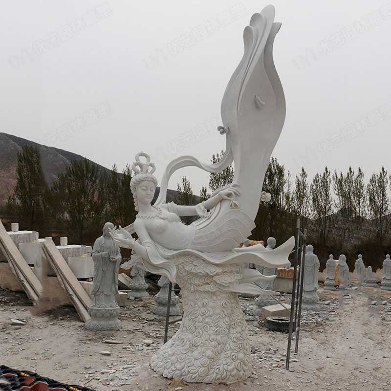 槐花仙子雕塑，槐花仙女雕塑