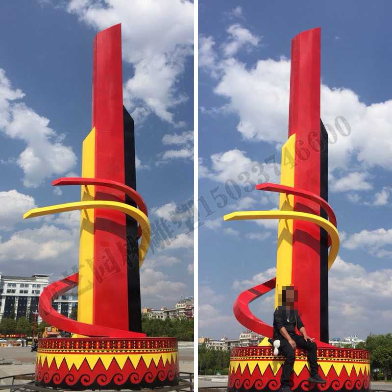 城市廣場雕塑，大型廣場雕塑